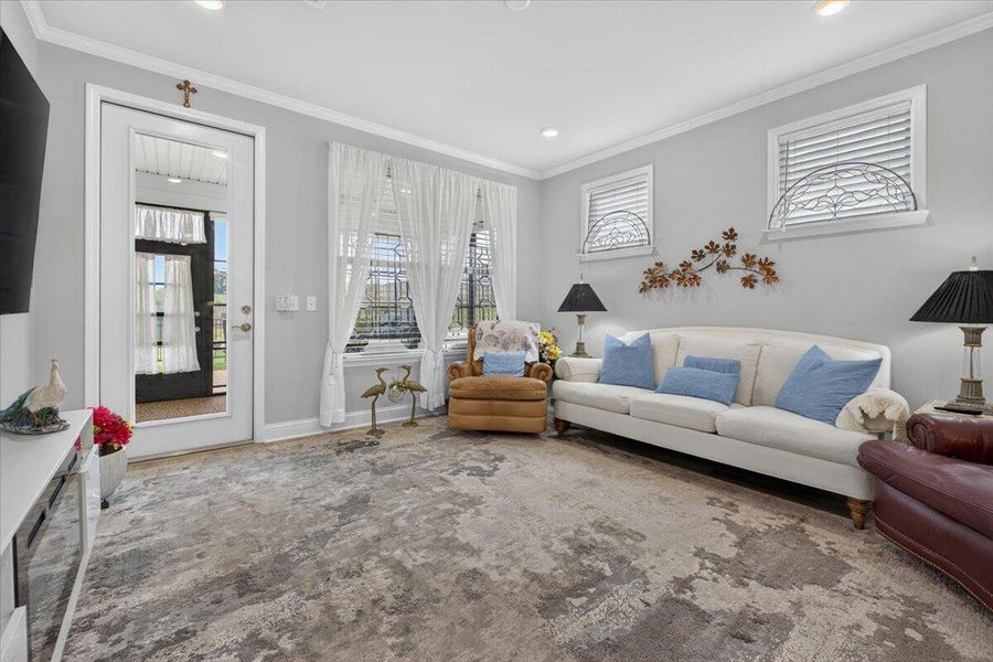 Furnished interior view inside a new home in Del Webb Charleston at Nexton, Summerville (Image 16).