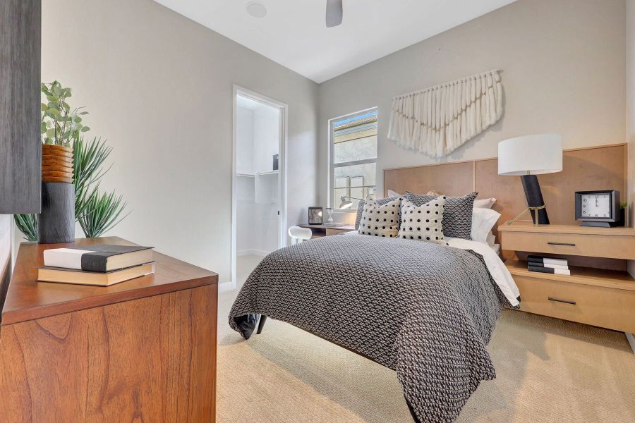 Representative furnished interior of a home built from the Lilac by Mattamy Homes in White Tank Vistas, Waddell (Image 33).