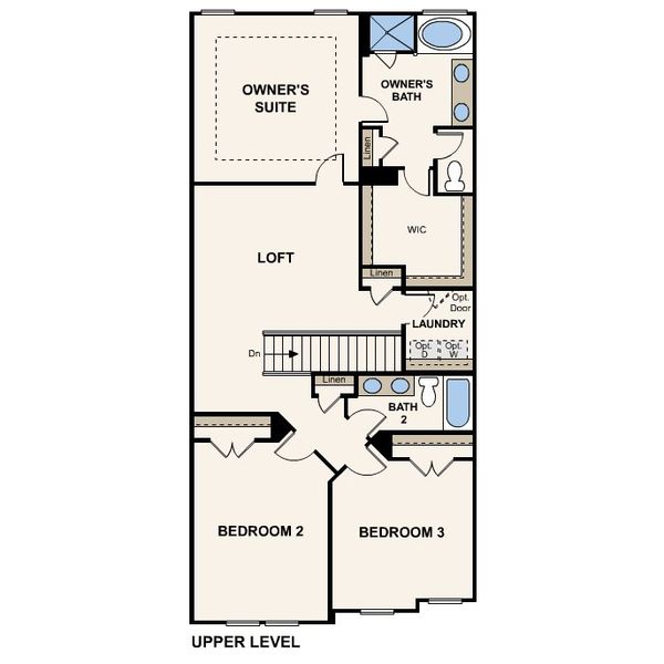 2D floor plan layout for the Bradford by Century Communities in Magnolia Square, Austell, GA (Image 4). 2D floor plan layout for the Bradford by Century Communities in Magnolia Square, Austell, GA (Image 4).