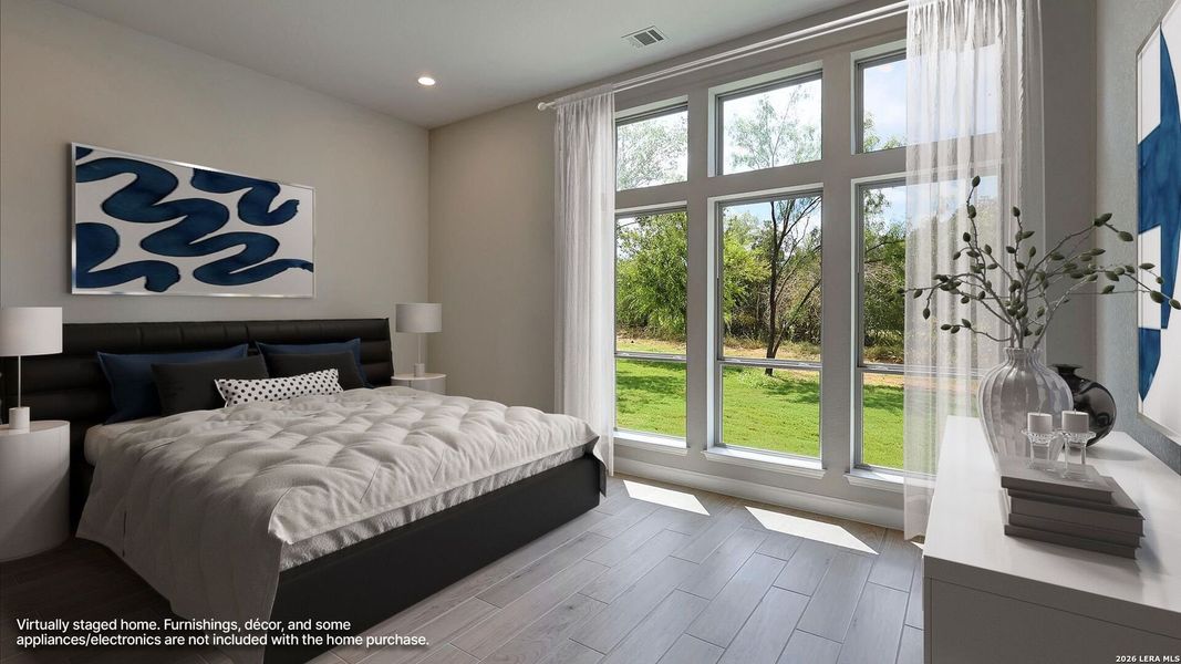 Furnished interior view inside a new home in Megan's Landing, Castroville (Image 11).