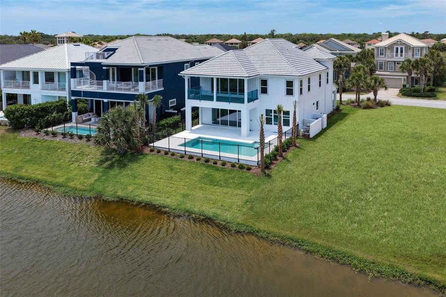 Exterior details and patio area of a home in , Palm Coast (Image 40).