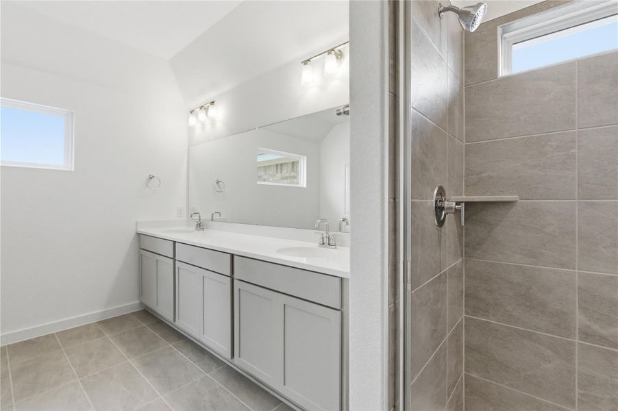 Furnished interior view inside a new home in Infinity Square, Kyle (Image 10).