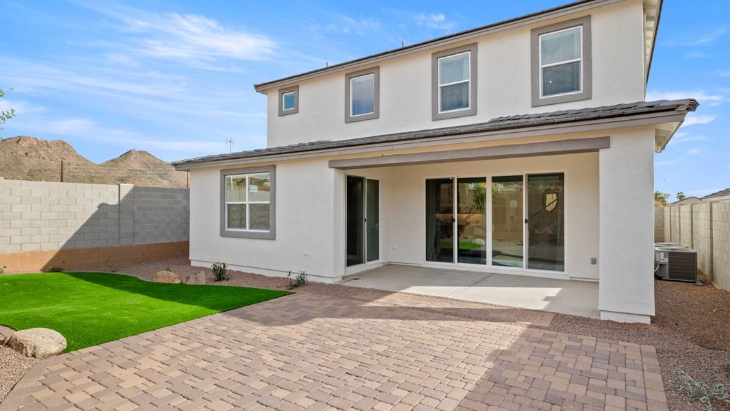 Exterior details and patio area of a home in Aloravita, Peoria (Image 28). Exterior details and patio area of a home in Aloravita, Peoria (Image 28).