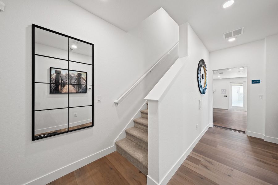 Representative furnished interior of a home built from the 3 by Trumark Homes in Berkeley Villas, Denver (Image 10).