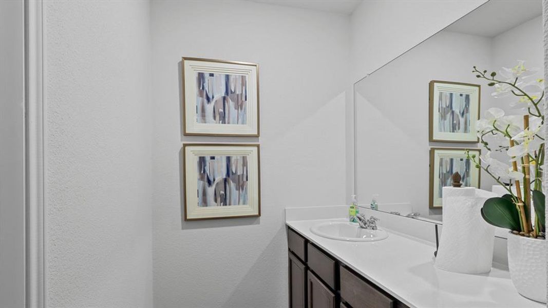 Bathroom featuring double vanity Bathroom featuring double vanity