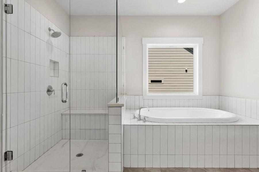 Furnished interior view inside a new home in Hillshire, Cumming (Image 9).