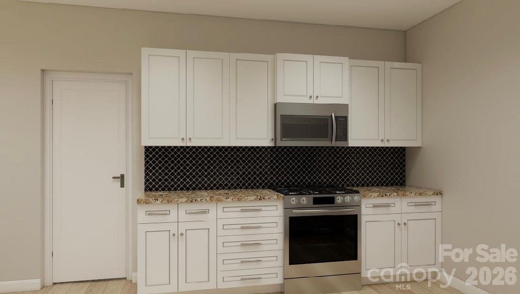 Furnished interior view inside a new home in , Lenoir (Image 15).