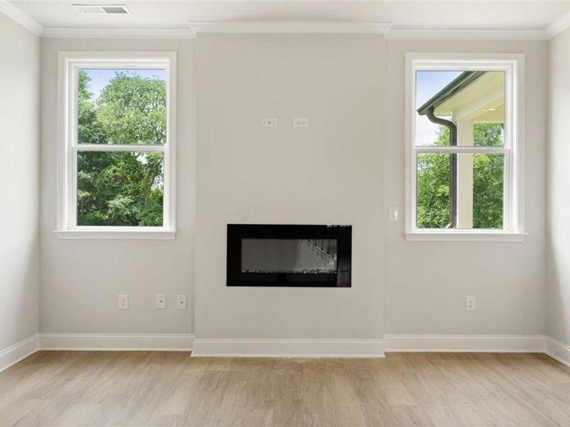 Spacious, unfurnished interior of a new home in Wehunt Meadows, Hoschton (Image 23).