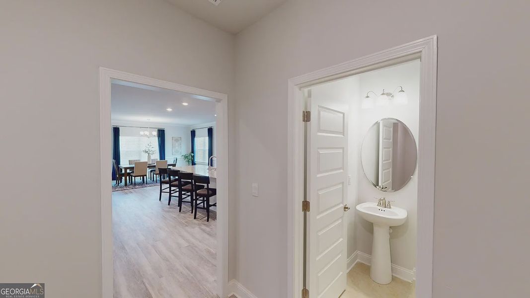 Furnished interior view inside a new home in The Abberley., Macon (Image 14).