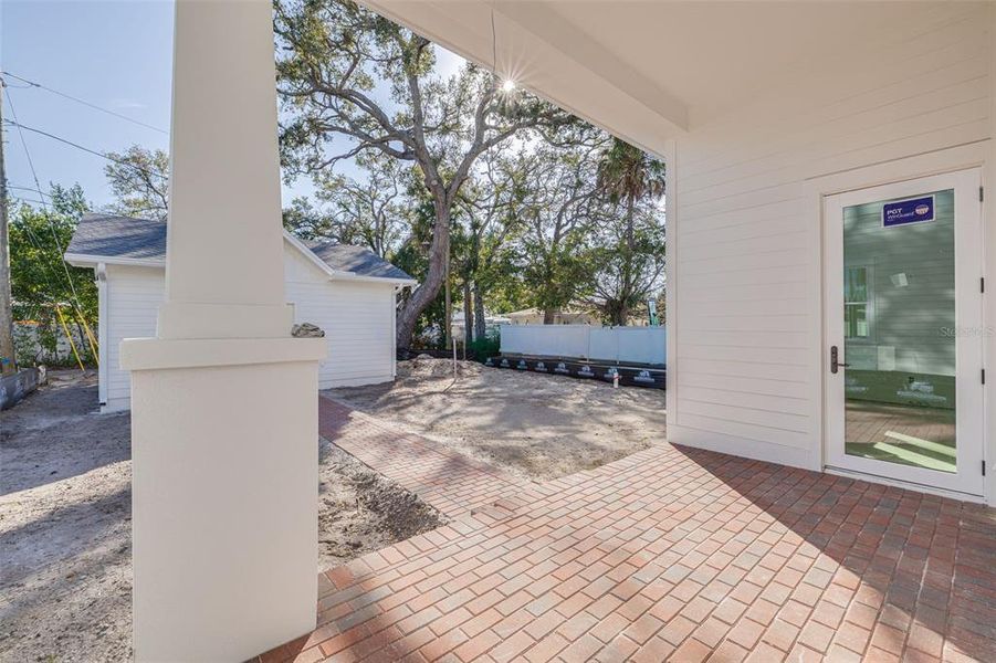 Exterior details and patio area of a home in , St. Petersburg (Image 5). Exterior details and patio area of a home in , St. Petersburg (Image 5).