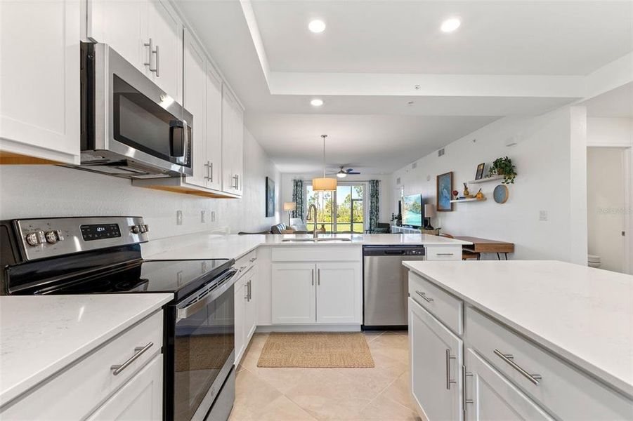 Furnished interior view inside a new home in , Venice (Image 13).