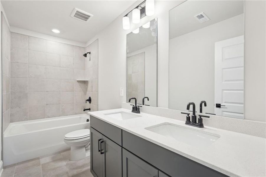 Furnished interior view inside a new home in Hemingway - Reserve Series, Cumming (Image 11).