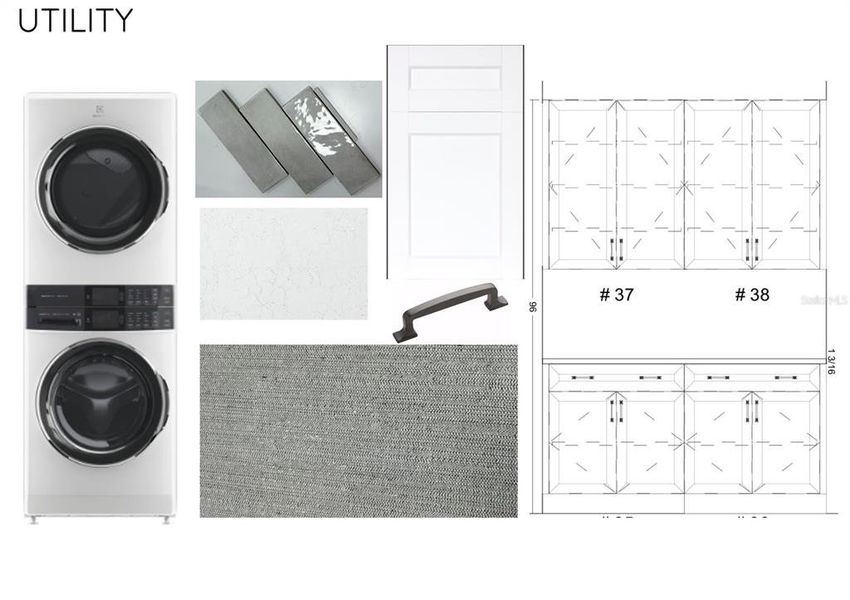 Sample of building materials used in homes in , Sarasota (Image 11).
