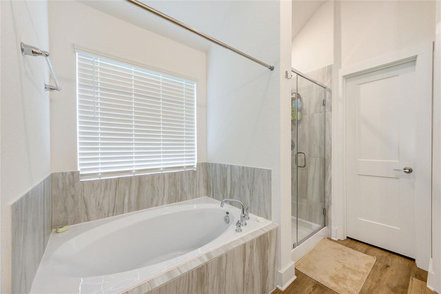 Furnished interior view inside a new home in Marvida, Cypress (Image 27).