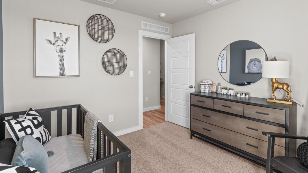 Furnished interior view inside a new home in Homestead at Parks Bell Ranch, Odessa (Image 15).