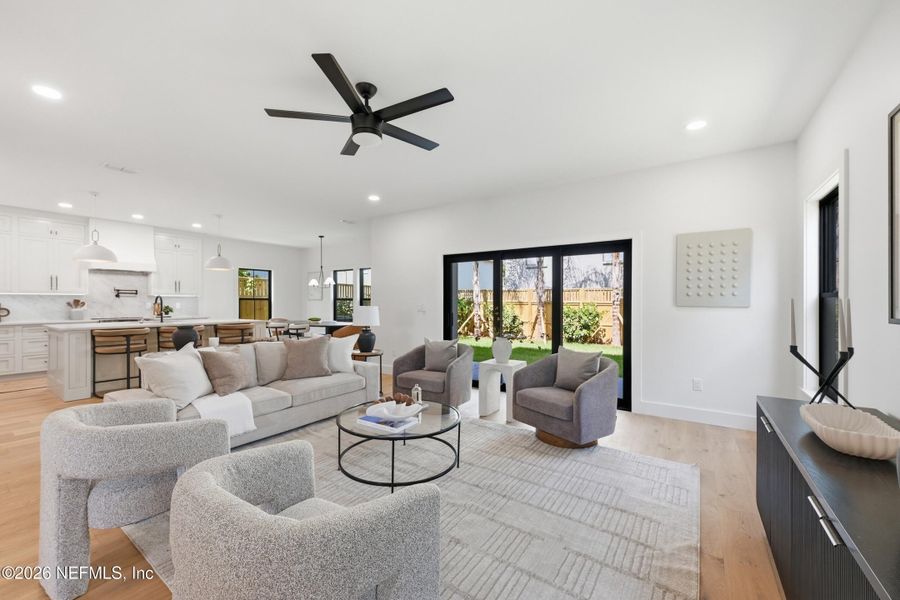 Furnished interior view inside a new home in , Jacksonville Beach (Image 6).