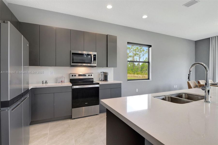 Furnished interior view inside a new home in , Ave Maria (Image 2).