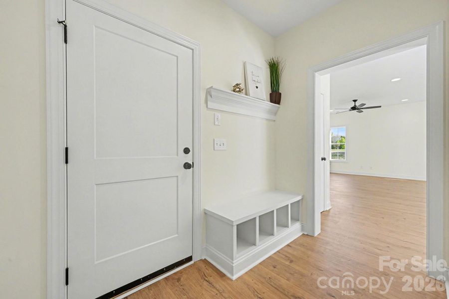 drop zone / garage entry