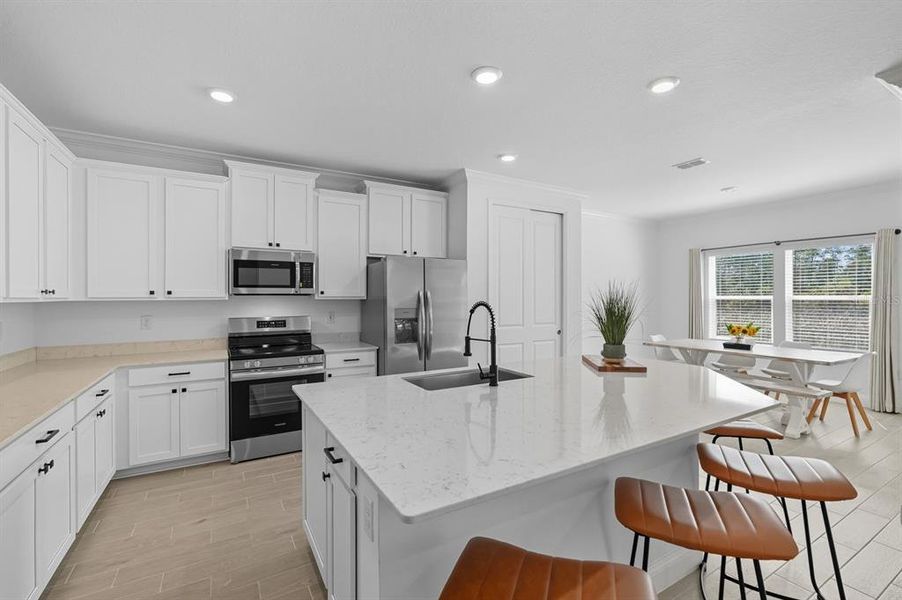 Furnished interior view inside a new home in , Ormond Beach (Image 11).