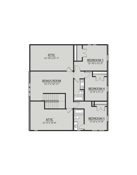 Lindstrom B II | DSLD Homes | Floorplan