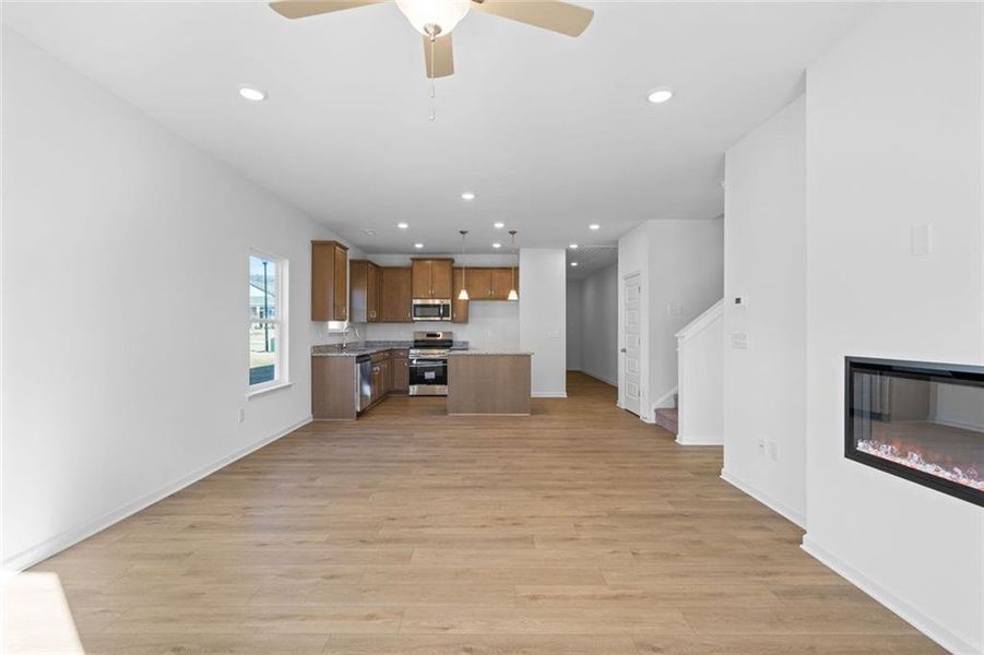 Spacious, unfurnished interior of a new home in Laurel Ridge, Rock Spring (Image 31).