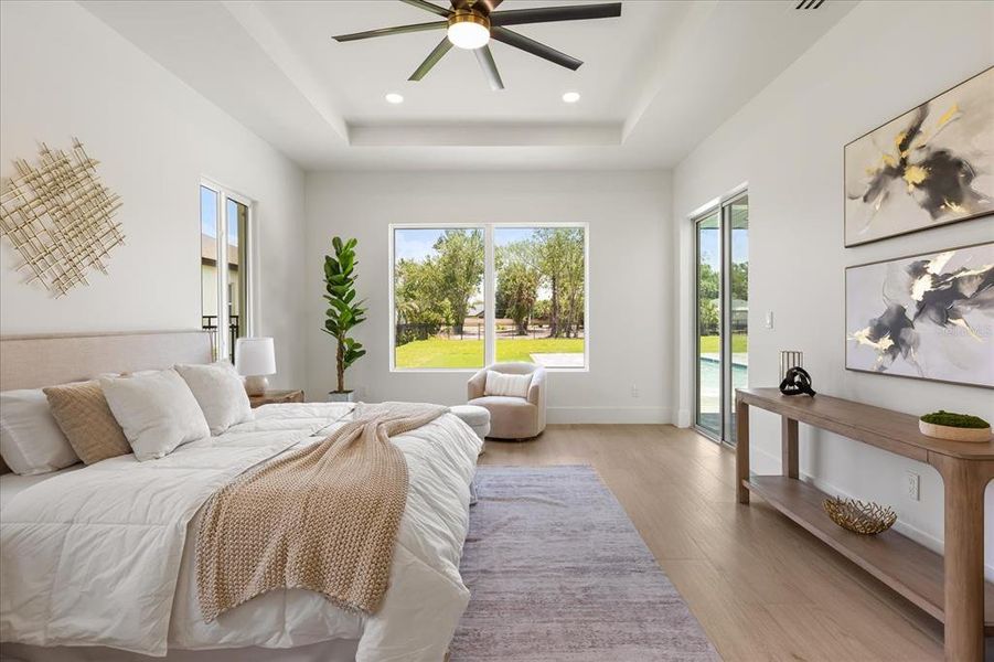 Furnished interior view inside a new home in , Sanford (Image 55).