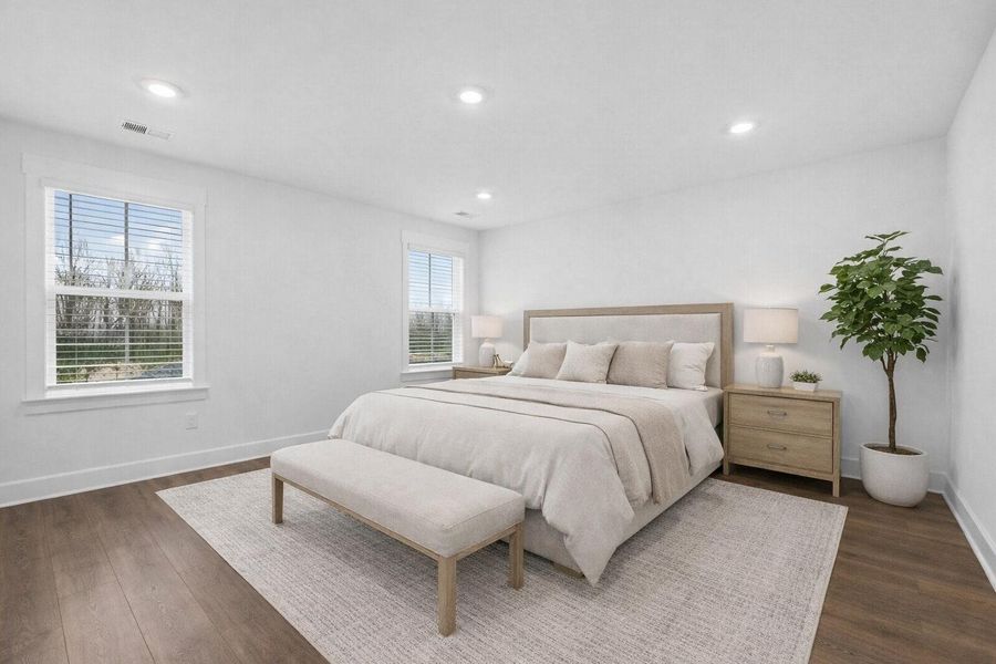 Furnished interior view inside a new home in , Summerville (Image 10). Furnished interior view inside a new home in , Summerville (Image 10).