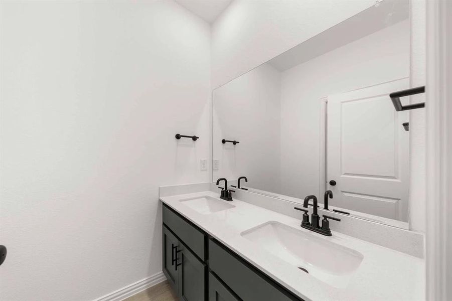 Furnished interior view inside a new home in Coyote Meadows 50s, Anna (Image 8). Furnished interior view inside a new home in Coyote Meadows 50s, Anna (Image 8).