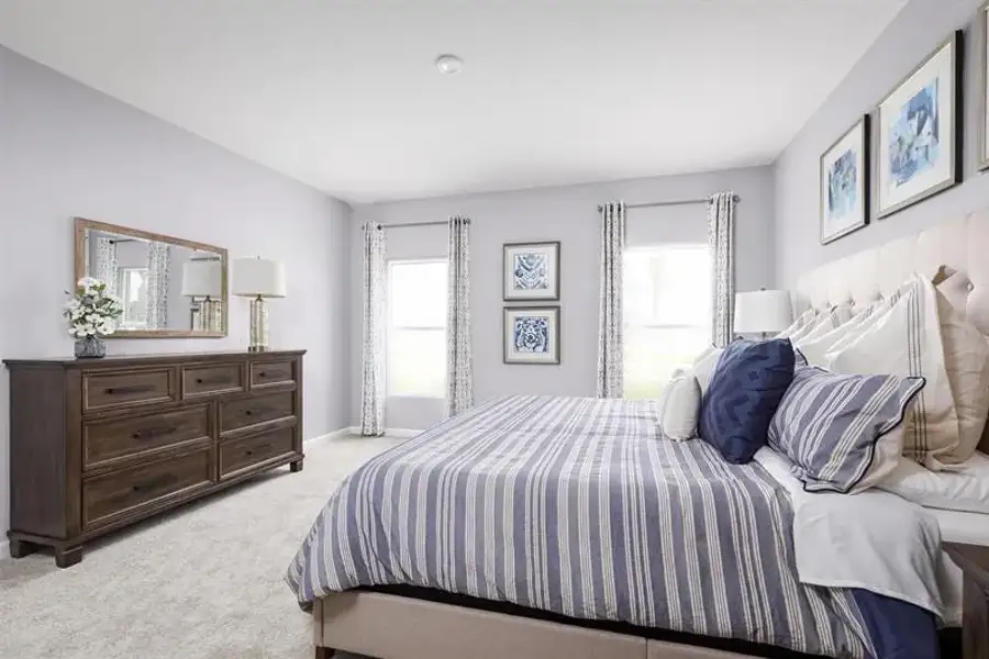 Furnished interior view inside a new home in Central Parc, North Port (Image 11).