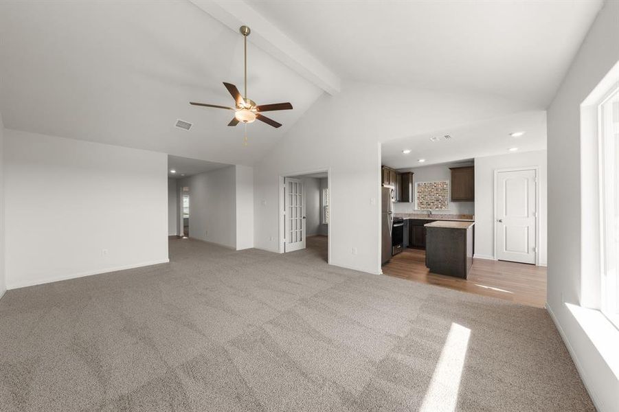 Spacious, unfurnished interior of a new home in Cresson Estates, Cresson (Image 7).