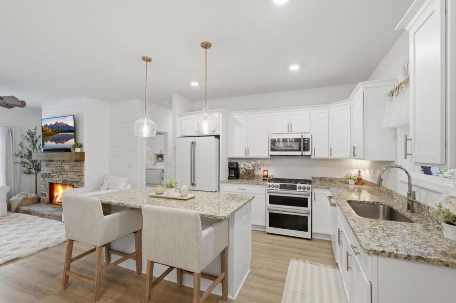 Furnished interior view inside a new home in , Demorest (Image 12).