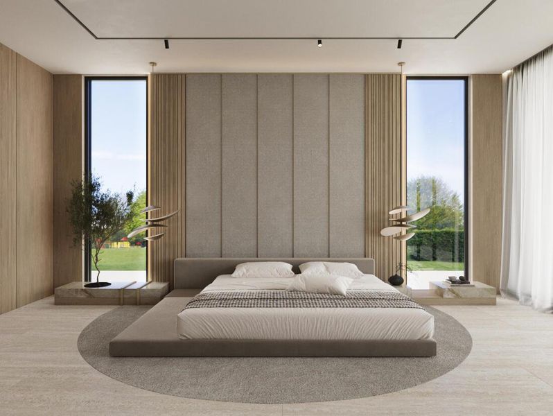 Furnished interior view inside a new home in , Boca Raton (Image 13).