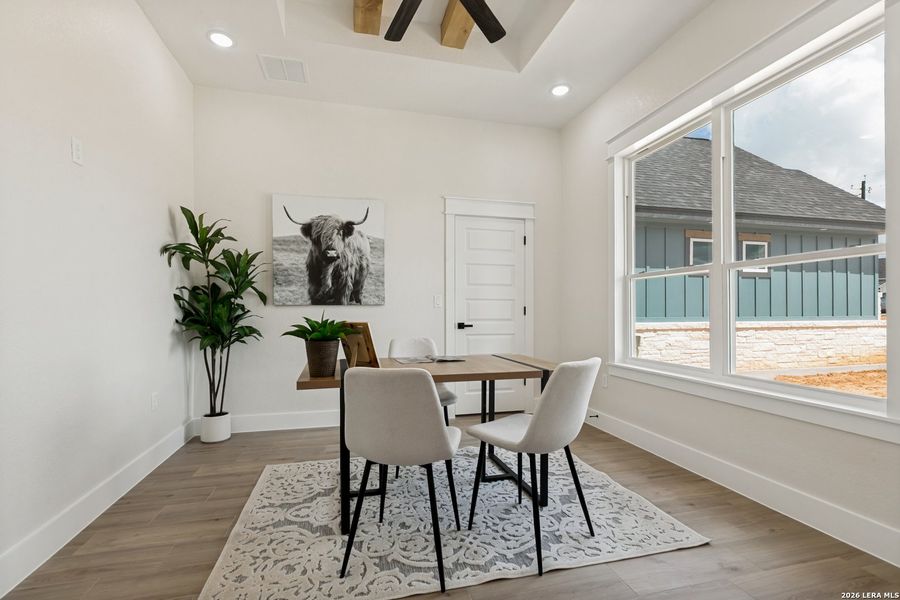 Furnished interior view inside a new home in , La Vernia (Image 29). Furnished interior view inside a new home in , La Vernia (Image 29).