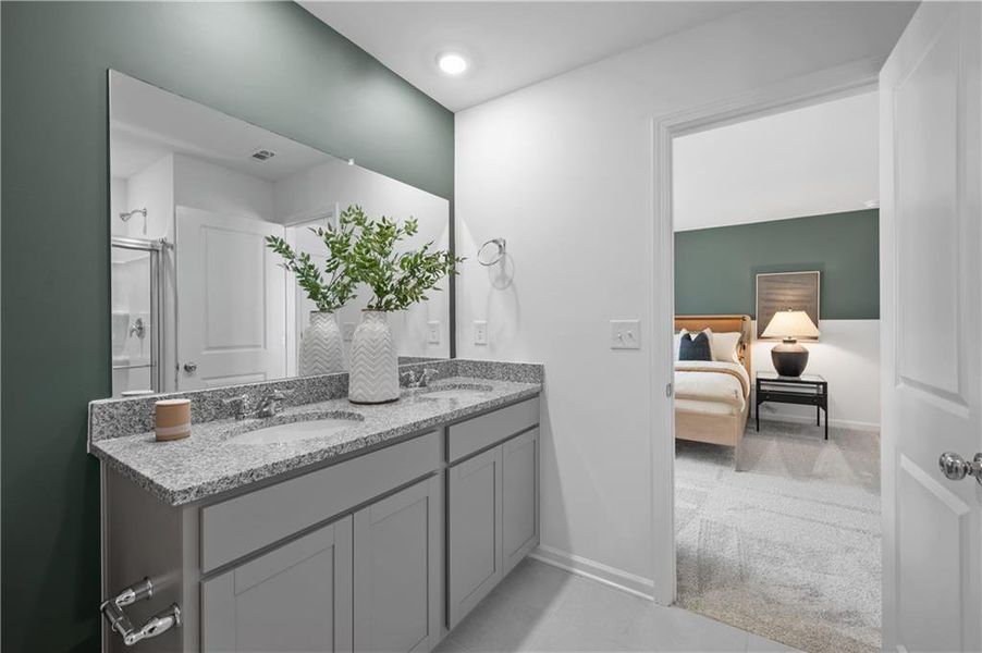 Furnished interior view inside a new home in Avery Ridge, Gainesville (Image 6).