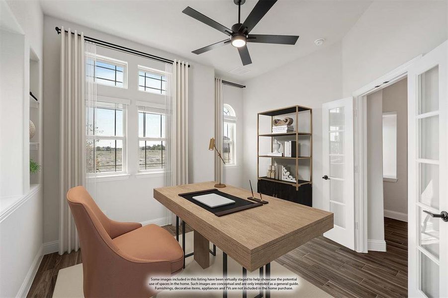 Furnished interior view inside a new home in Stone River Glen 60s, Royse City (Image 17). Furnished interior view inside a new home in Stone River Glen 60s, Royse City (Image 17).