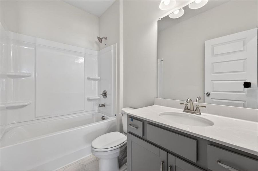 Furnished interior view inside a new home in Jameson Towns, Villa Rica (Image 12).