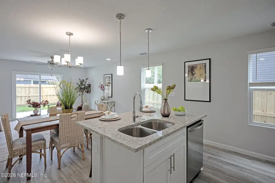 Furnished interior view inside a new home in , Jacksonville (Image 6).