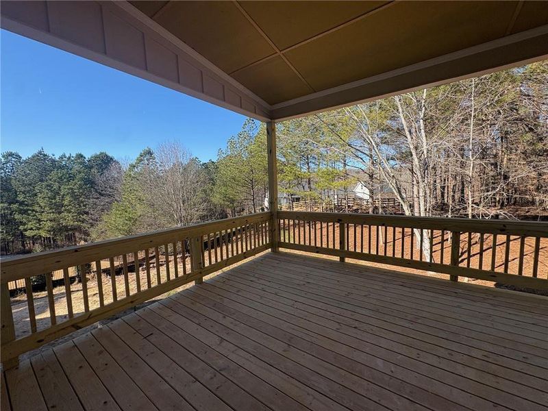 Exterior details and patio area of a home in , Flowery Branch (Image 14).