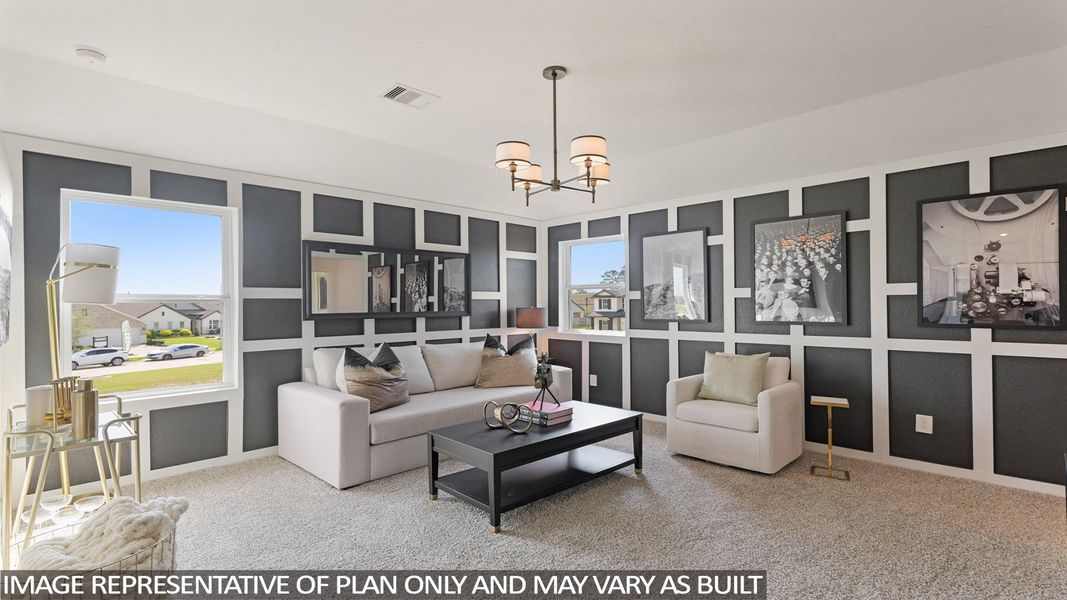 Furnished interior view inside a new home in Cypress Green, Hockley (Image 25). Furnished interior view inside a new home in Cypress Green, Hockley (Image 25).