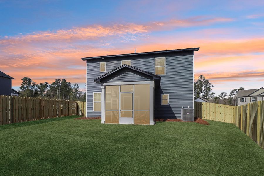 Representative exterior details of a home built from the Bentcreek II by Great Southern Homes in Shiloh Trail, Wellford (Image 49).