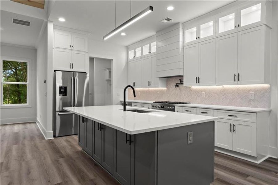 Furnished interior view inside a new home in , Jasper (Image 5). Furnished interior view inside a new home in , Jasper (Image 5).