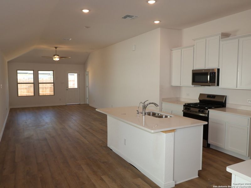 Furnished interior view inside a new home in Winding Brook, San Antonio (Image 8).