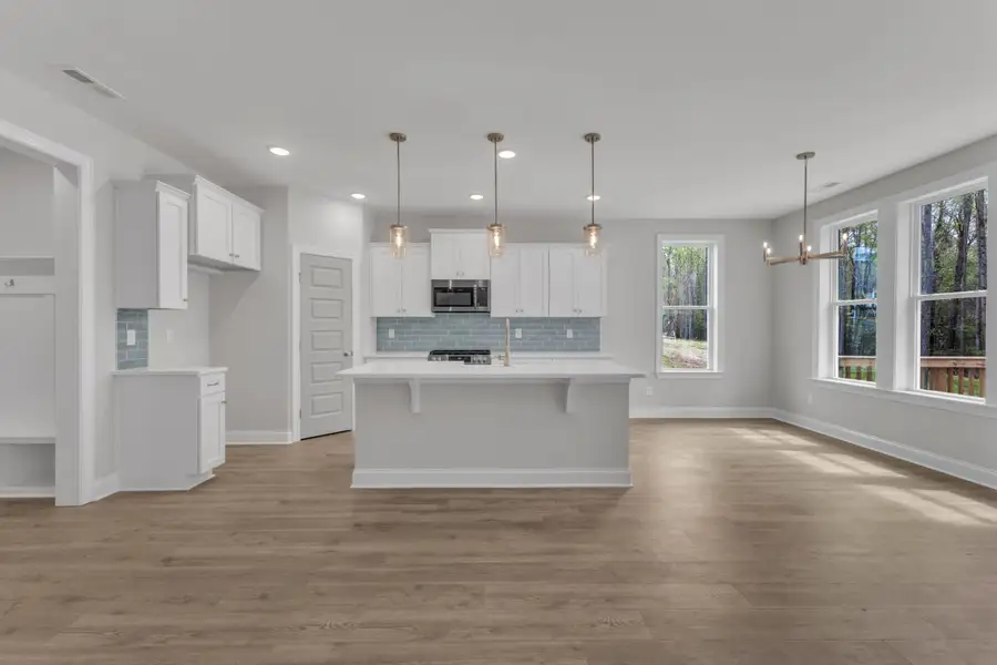 Representative unfurnished interior of a home built from the The Chandler by RobuckHomes in Baylee Ridge, Selma (Image 24). Representative unfurnished interior of a home built from the The Chandler by RobuckHomes in Baylee Ridge, Selma (Image 24).
