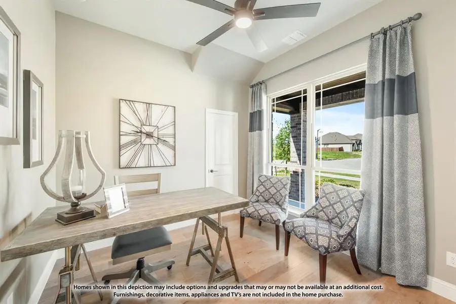 Furnished interior view inside a new home in El Dorado, Granbury (Image 7).