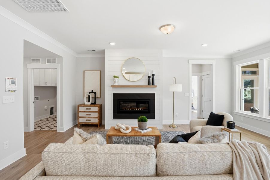 Furnished interior view inside a new home in Rone Creek, Waxhaw (Image 41).