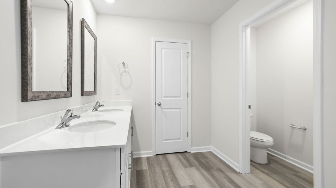 Furnished interior view inside a new home in Trailside Run, Spartanburg (Image 9).