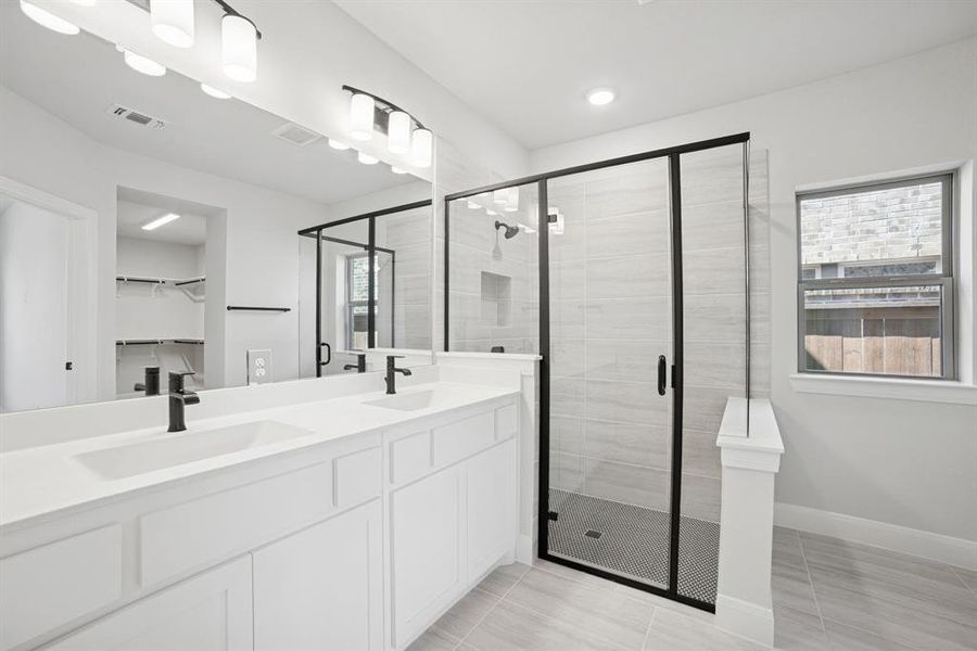 Furnished interior view inside a new home in Creekshaw – Gardens, Royse City (Image 11).