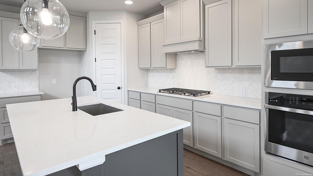 Furnished interior view inside a new home in The Parklands, Schertz (Image 13).