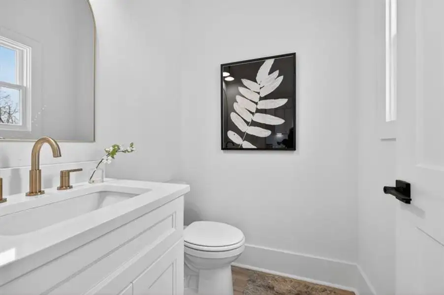 Furnished interior view inside a new home in Skyview On Broad, Sugar Hill (Image 9).