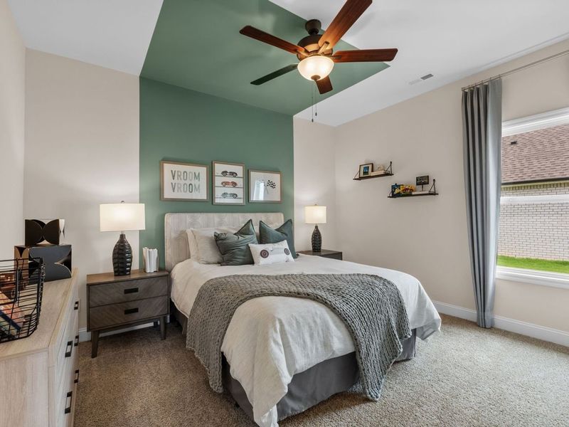 Furnished interior view inside a new home in Waverly Estates, Nevada (Image 17). Furnished interior view inside a new home in Waverly Estates, Nevada (Image 17).